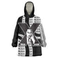 Malcolm X Legacy 1925-2026 Kid Wearable Blanket Hoodie African American Heritage - Iconic Portrait Silhouette