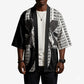 Malcolm X Legacy 1925-2026 Kimono African American Heritage - Iconic Portrait Silhouette