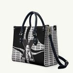 Malcolm X Legacy 1925-2026 Leather Bag African American Heritage - Iconic Portrait Silhouette
