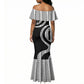 Malcolm X Legacy 1925-2026 Mermaid Dress African American Heritage - Iconic Portrait Silhouette