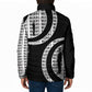 Malcolm X Legacy 1925-2026 Padded Jacket African American Heritage - Iconic Portrait Silhouette