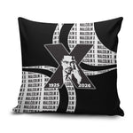 Malcolm X Legacy 1925-2026 Pillow Cover African American Heritage - Iconic Portrait Silhouette