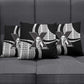 Malcolm X Legacy 1925-2026 Pillow Cover African American Heritage - Iconic Portrait Silhouette