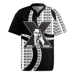 Malcolm X Legacy 1925-2026 Rugby Jersey African American Heritage - Iconic Portrait Silhouette
