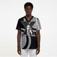 Malcolm X Legacy 1925-2026 Scrub Top African American Heritage - Iconic Portrait Silhouette