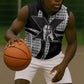 Malcolm X Legacy 1925-2026 Sleeveless Zip Hoodie African American Heritage - Iconic Portrait Silhouette