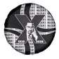 Malcolm X Legacy 1925-2026 Spare Tire Cover African American Heritage - Iconic Portrait Silhouette