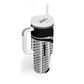 Malcolm X Legacy 1925-2026 Tumbler With Handle African American Heritage - Iconic Portrait Silhouette