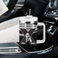 Malcolm X Legacy 1925-2026 Tumbler With Handle African American Heritage - Iconic Portrait Silhouette