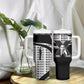 Malcolm X Legacy 1925-2026 Tumbler With Handle African American Heritage - Iconic Portrait Silhouette