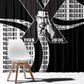 Malcolm X Legacy 1925-2026 Window Curtain African American Heritage - Iconic Portrait Silhouette
