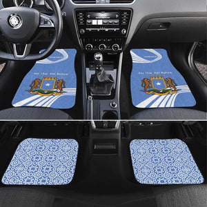 Somalia Car Mats with Coat of Arms One Star One Nation Blue White Spirit