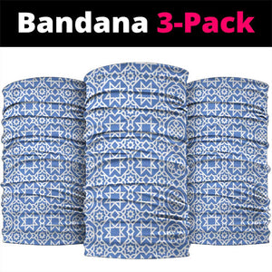 Somalia Neck Gaiter with Coat of Arms One Star One Nation Blue White Spirit - African Pride