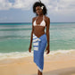 Somalia Sarong with Coat of Arms One Star One Nation Blue White Spirit