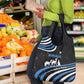 Somalia Grocery Bag with From Nomads to Nation Camel Galaxy Flag Spirit