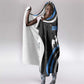 Somalia Hooded Blanket with From Nomads to Nation Camel Galaxy Flag Spirit