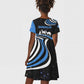 Somalia Kid Short Sleeve Dress with From Nomads to Nation Camel Galaxy Flag Spirit
