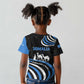 Somalia Kid T shirt with From Nomads to Nation Camel Galaxy Flag Spirit