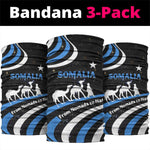 Somalia Neck Gaiter with From Nomads to Nation Camel Galaxy Flag Spirit - African Pride
