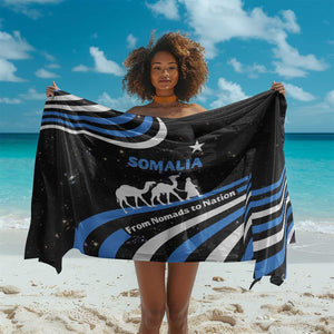 Somalia Sarong with From Nomads to Nation Camel Galaxy Flag Spirit