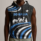 Somalia Sleeveless Hoodie with From Nomads to Nation Camel Galaxy Flag Spirit - African Pride