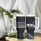 Somalia Tumbler With Handle with From Nomads to Nation Camel Galaxy Flag Spirit