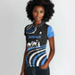 Somalia Women Polo Shirt with From Nomads to Nation Camel Galaxy Flag Spirit