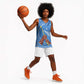Somalia Basketball Jersey with Raised Fist Flag Blue Unity Wave Spirit - African Pride