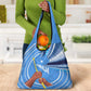 Somalia Grocery Bag with Raised Fist Flag Blue Unity Wave Spirit