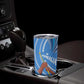 Somalia Tumbler Cup with Raised Fist Flag Blue Unity Wave Spirit