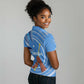 Somalia Women Polo Shirt with Raised Fist Flag Blue Unity Wave Spirit