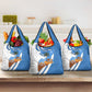 Somalia Grocery Bag with Camel Desert Map Palm Tree Heritage Spirit