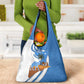 Somalia Grocery Bag with Camel Desert Map Palm Tree Heritage Spirit