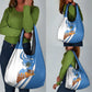 Somalia Grocery Bag with Camel Desert Map Palm Tree Heritage Spirit