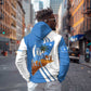 Somalia Hoodie with Camel Desert Map Palm Tree Heritage Spirit