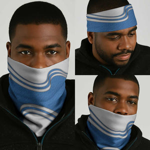 Somalia Neck Gaiter with Camel Desert Map Palm Tree Heritage Spirit - African Pride