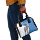 Somalia Shoulder Handbag with Camel Desert Map Palm Tree Heritage Spirit