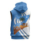 Somalia Sleeveless Hoodie with Camel Desert Map Palm Tree Heritage Spirit - African Pride