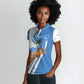 Somalia Women Polo Shirt with Camel Desert Map Palm Tree Heritage Spirit