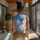 Somalia Women Sleeveless Polo Shirt with Camel Desert Map Palm Tree Heritage Spirit