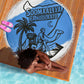 Somalia Beach Blanket with Soomaaliya Ha Noolaato Nomad Moon Flag Spirit