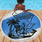 Somalia Beach Blanket with Soomaaliya Ha Noolaato Nomad Moon Flag Spirit