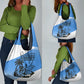 Somalia Grocery Bag with Soomaaliya Ha Noolaato Nomad Moon Flag Spirit