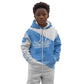 Somalia Kid Hoodie with Soomaaliya Ha Noolaato Nomad Moon Flag Spirit