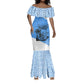 Somalia Mermaid Dress with Soomaaliya Ha Noolaato Nomad Moon Flag Spirit