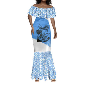 Somalia Mermaid Dress with Soomaaliya Ha Noolaato Nomad Moon Flag Spirit