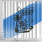 Somalia Shower Curtain with Soomaaliya Ha Noolaato Nomad Moon Flag Spirit