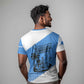 Somalia T shirt with Soomaaliya Ha Noolaato Nomad Moon Flag Spirit