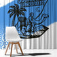 Somalia Window Curtain with Soomaaliya Ha Noolaato Nomad Moon Flag Spirit
