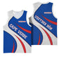 Cape Verde Basketball Jersey with Blue Red Flag Nós Kretxeu Spirit - African Pride